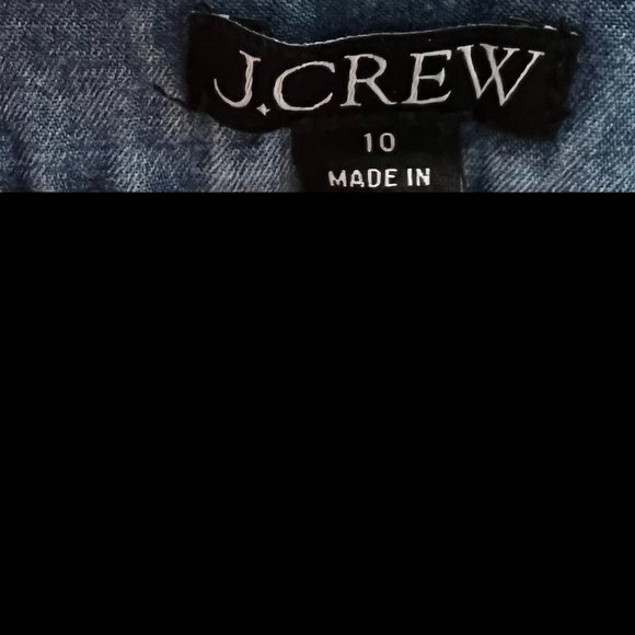 J. CREW Soft Denim Trouser- SIZE 10 - Picture 4 of 4